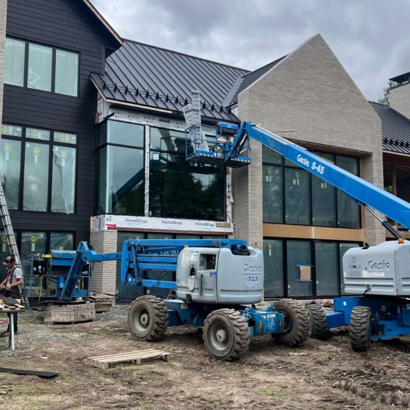 Hardie 8.25 inch Cedarmill Lap Siding Installation Project in Kanata by Country Home Exteriors